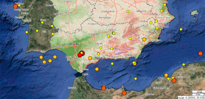Terremotos en Andalucía