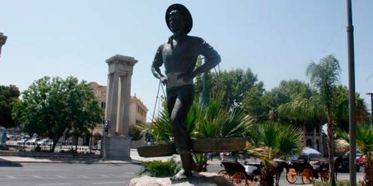 Recorriendo el centro de Málaga