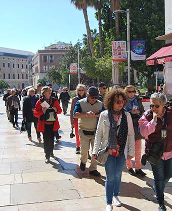 Visitas en grupos a Málaga